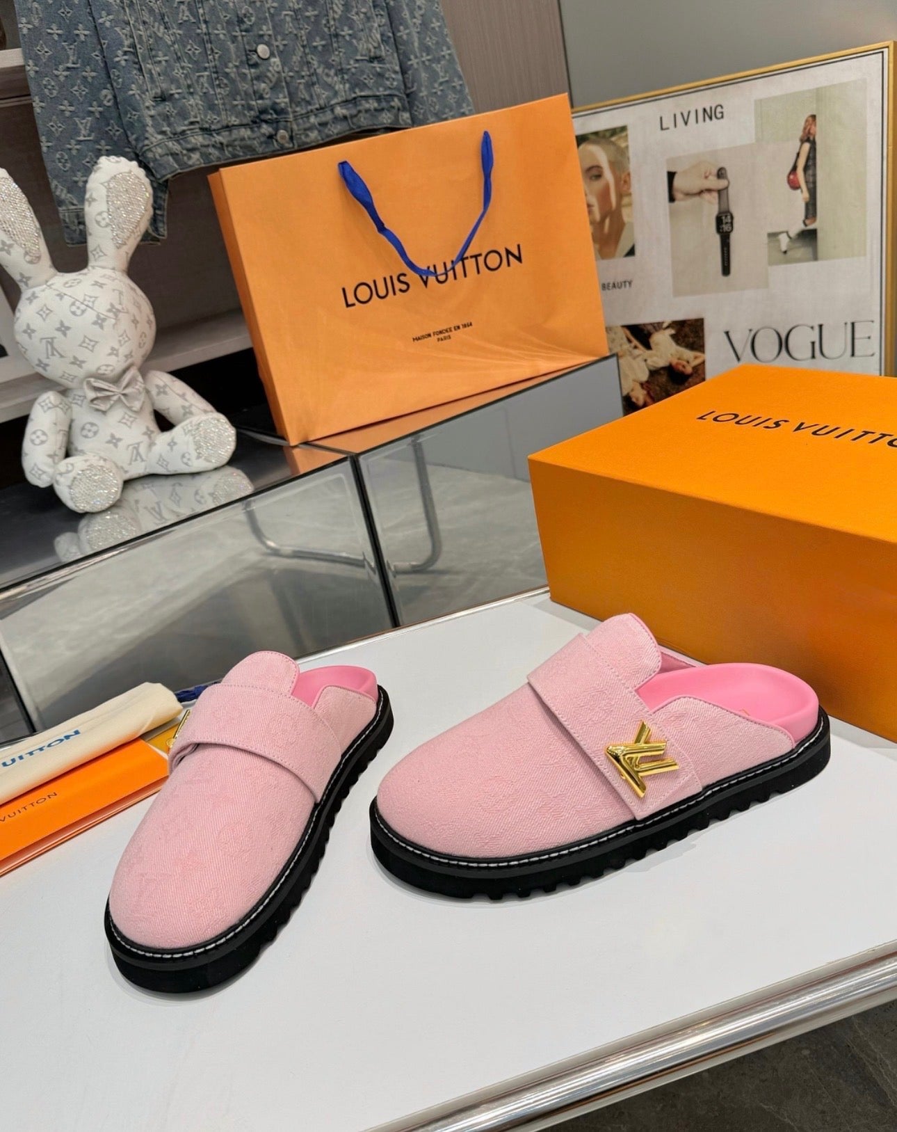 LV slippers