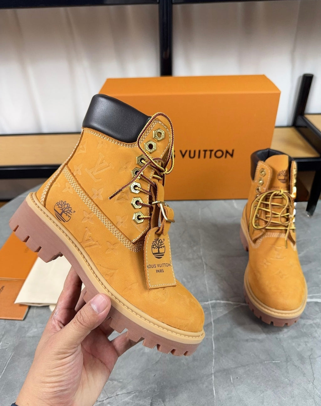 LV boots