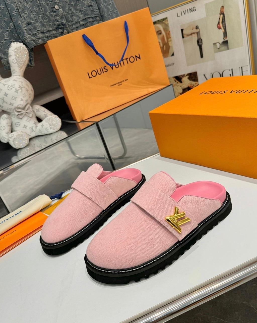 LV slippers