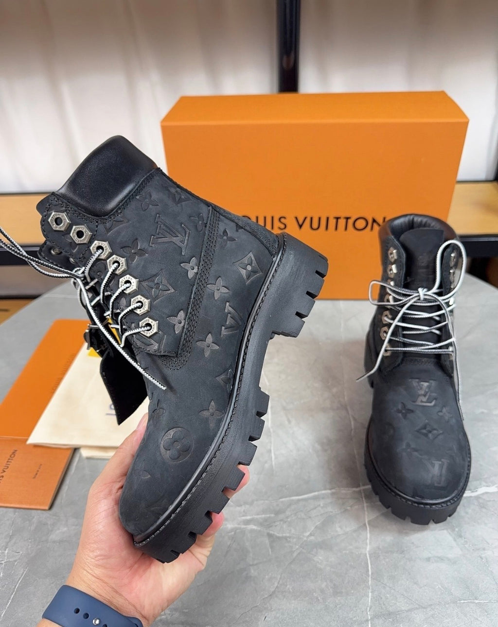 LV boots