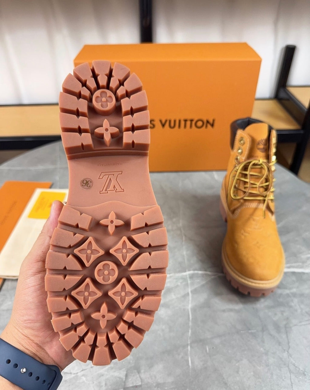 LV boots