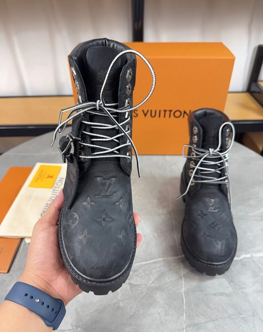LV boots