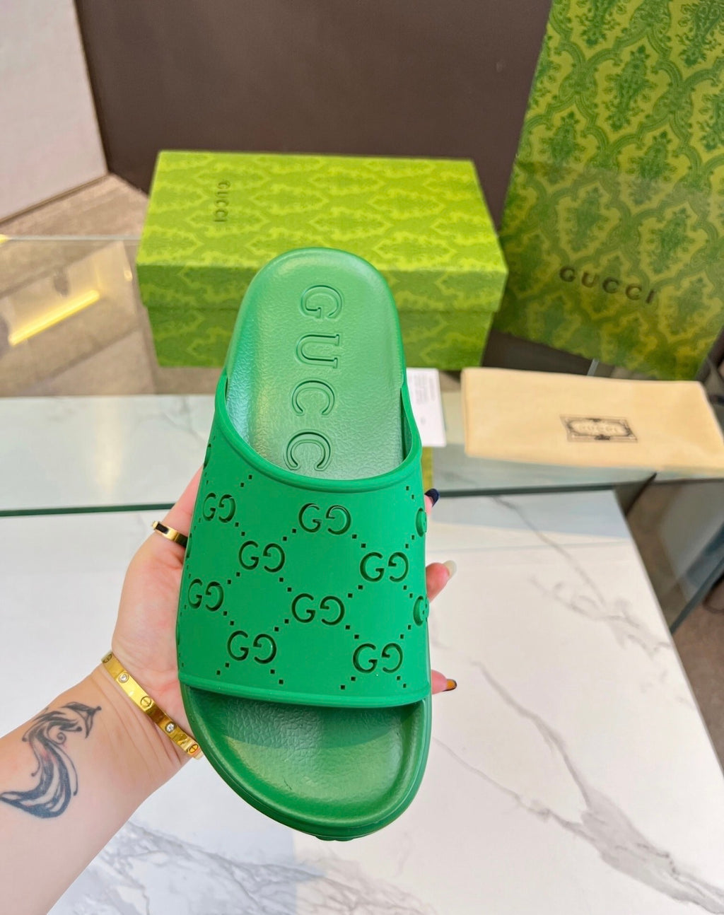 Gucci slides