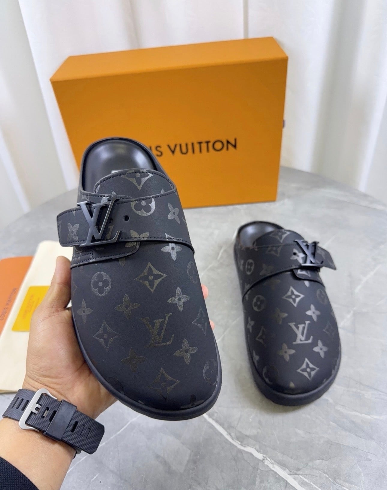 LV slippers