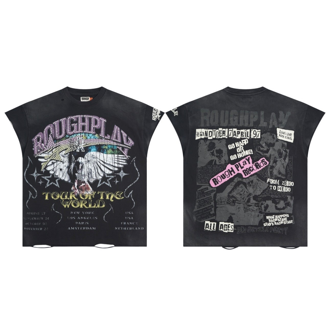 Sleeveless Rough play shirt