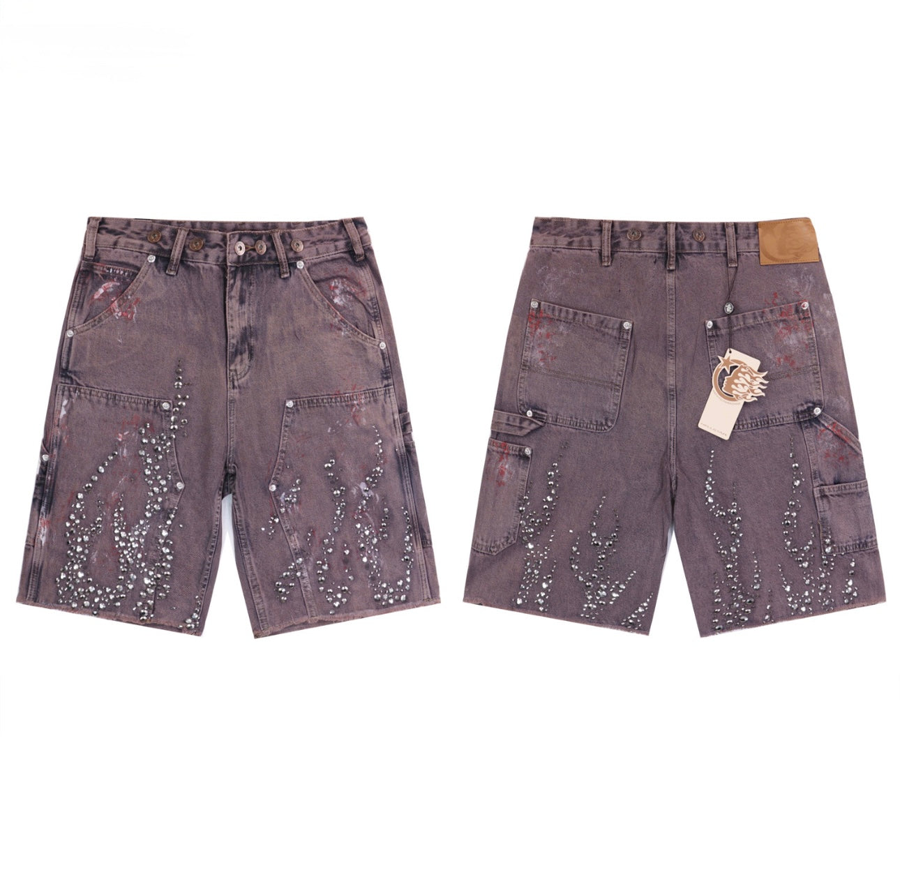Hellstar Jean shorts