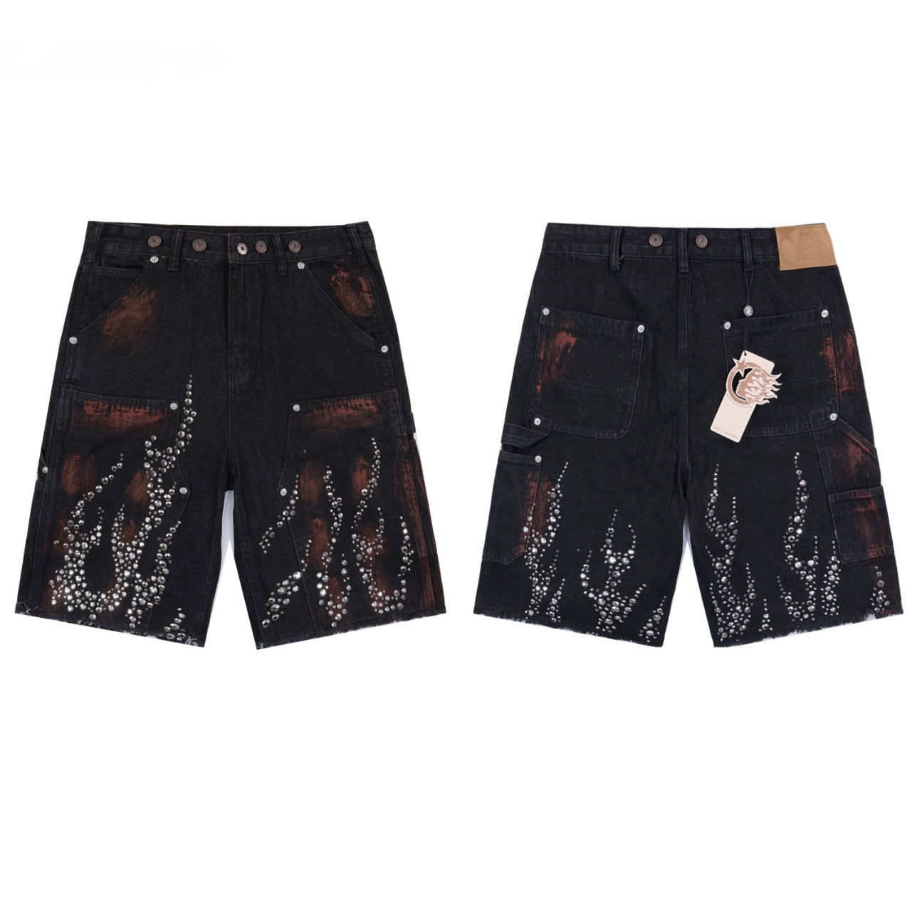 Hellstar Jean shorts